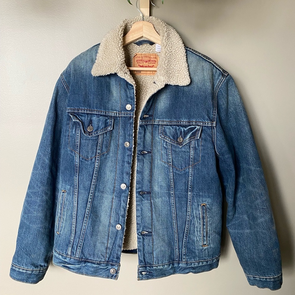 Levi’s Sherpa Lined Denim Jean Jacket
